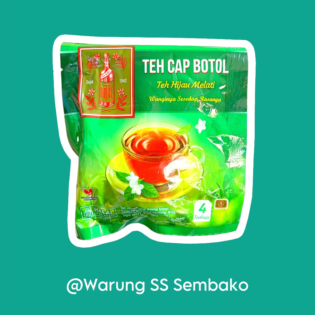 

Cap Botol Teh Celup 1 sachet