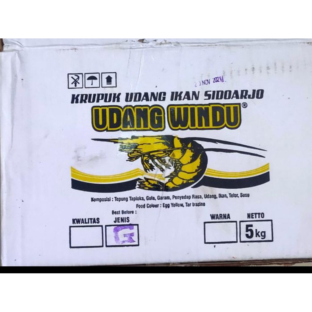 

Kerupuk Udang Windu 5kg