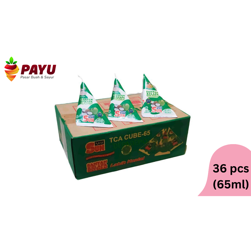 

PAYUFRESH | SUN Kara Santan 1 DUS pilih varian isi 36 (65ml) atau 12 (200ml)