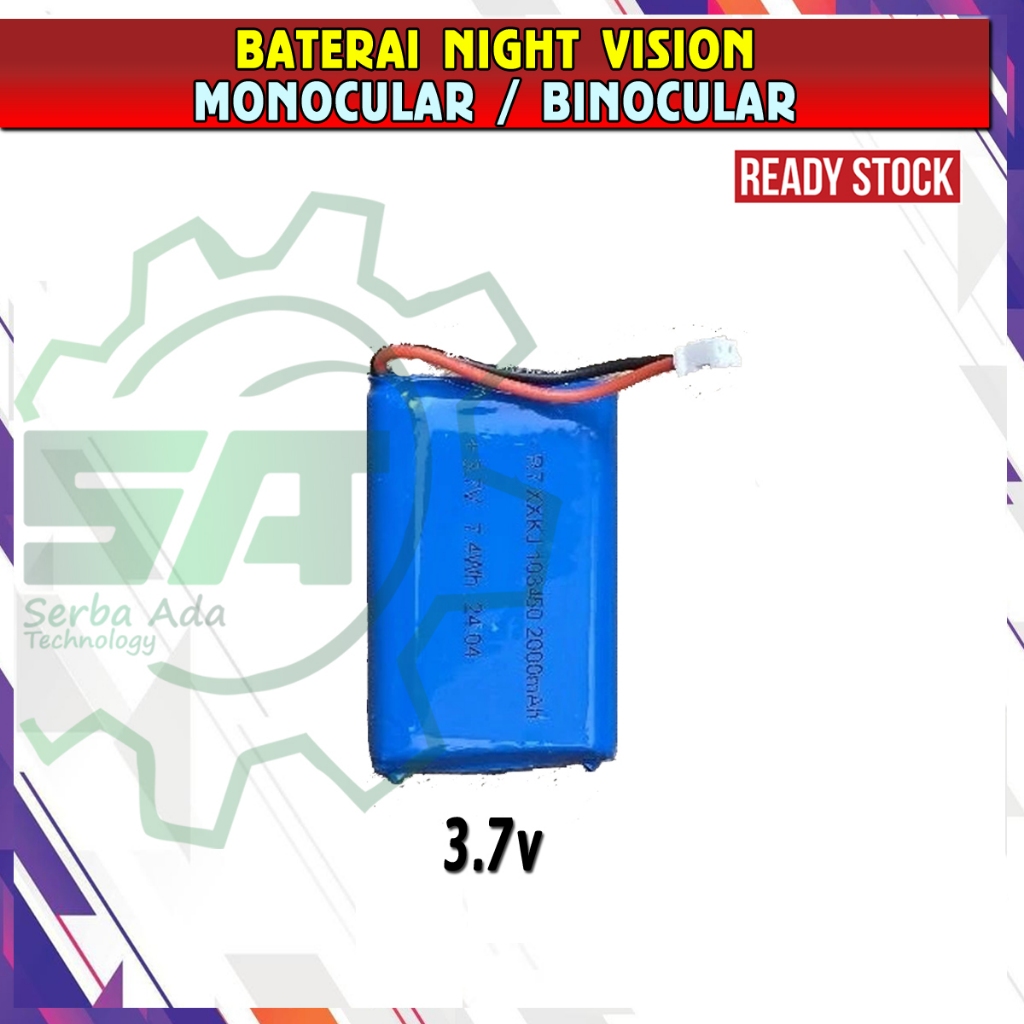 Baterai NIGHT VISION MONOCULAR BINOCULAR