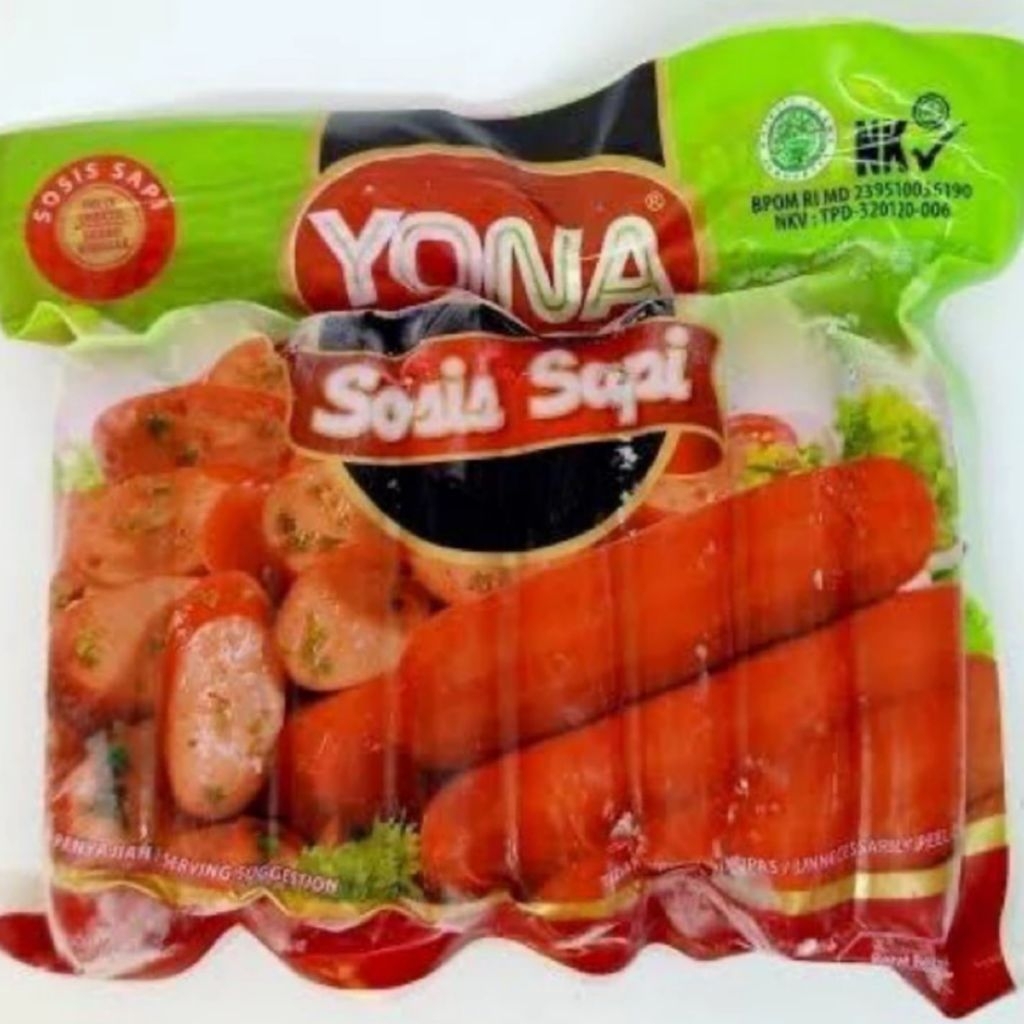 

Kode G. Yona Sosis Sapi Premium 450 Gr Berkualitas Tinggi