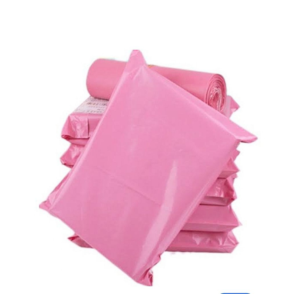 

PLASTIK POLIMAILER PREMIUM WARNA PASTEL ISI 50 WARNA PINK (MERAH MUDA) DENGAN LEM