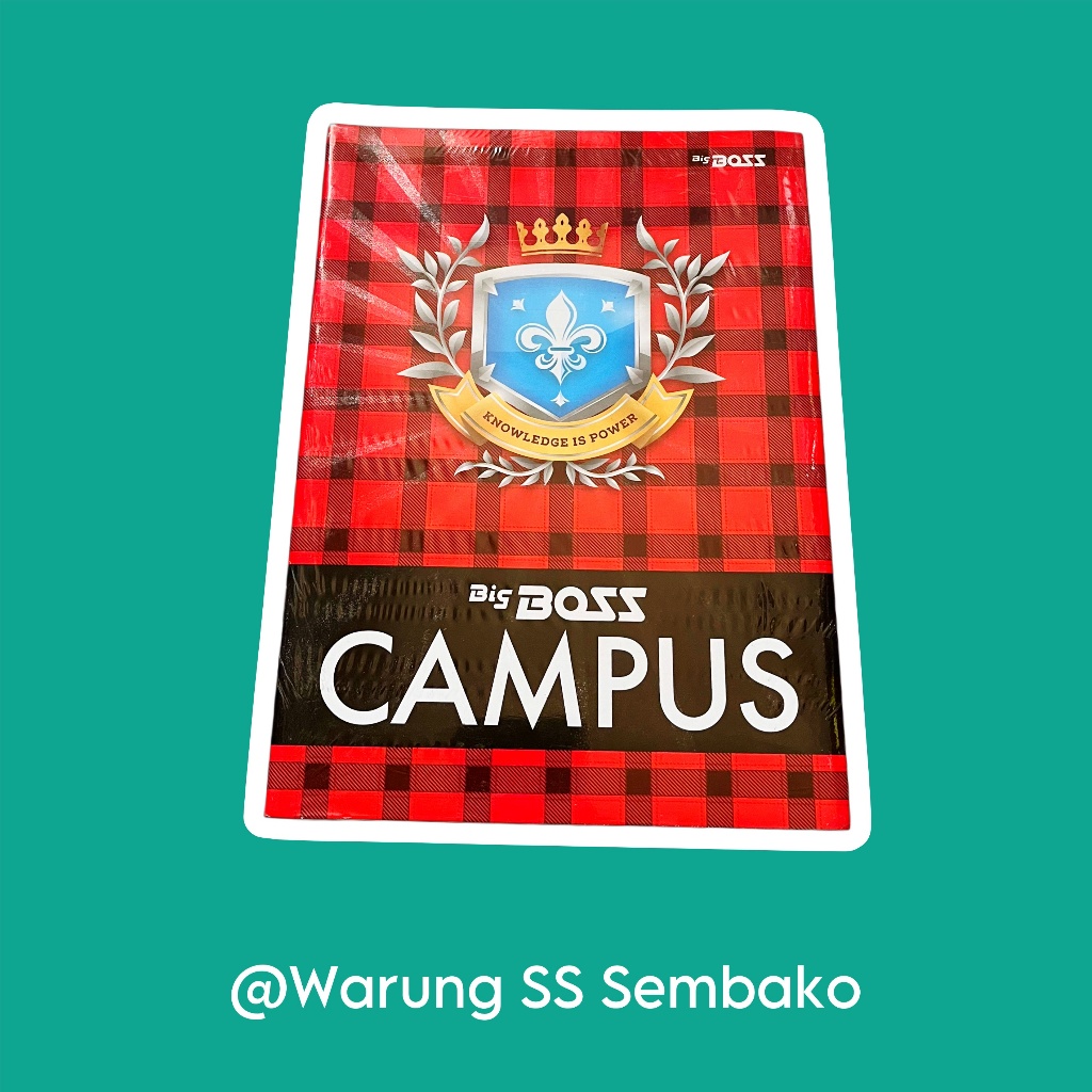 

Big Boss Campus Buku Tulis 50 lembar 1 pcs