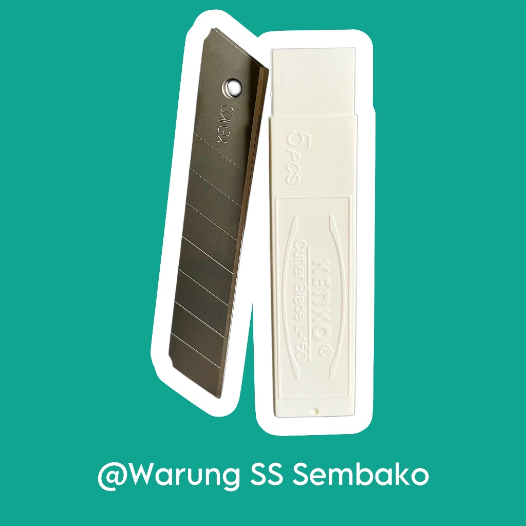 

Kenko Isi Cutter L-150 besar 1 pack isi 5 pcs