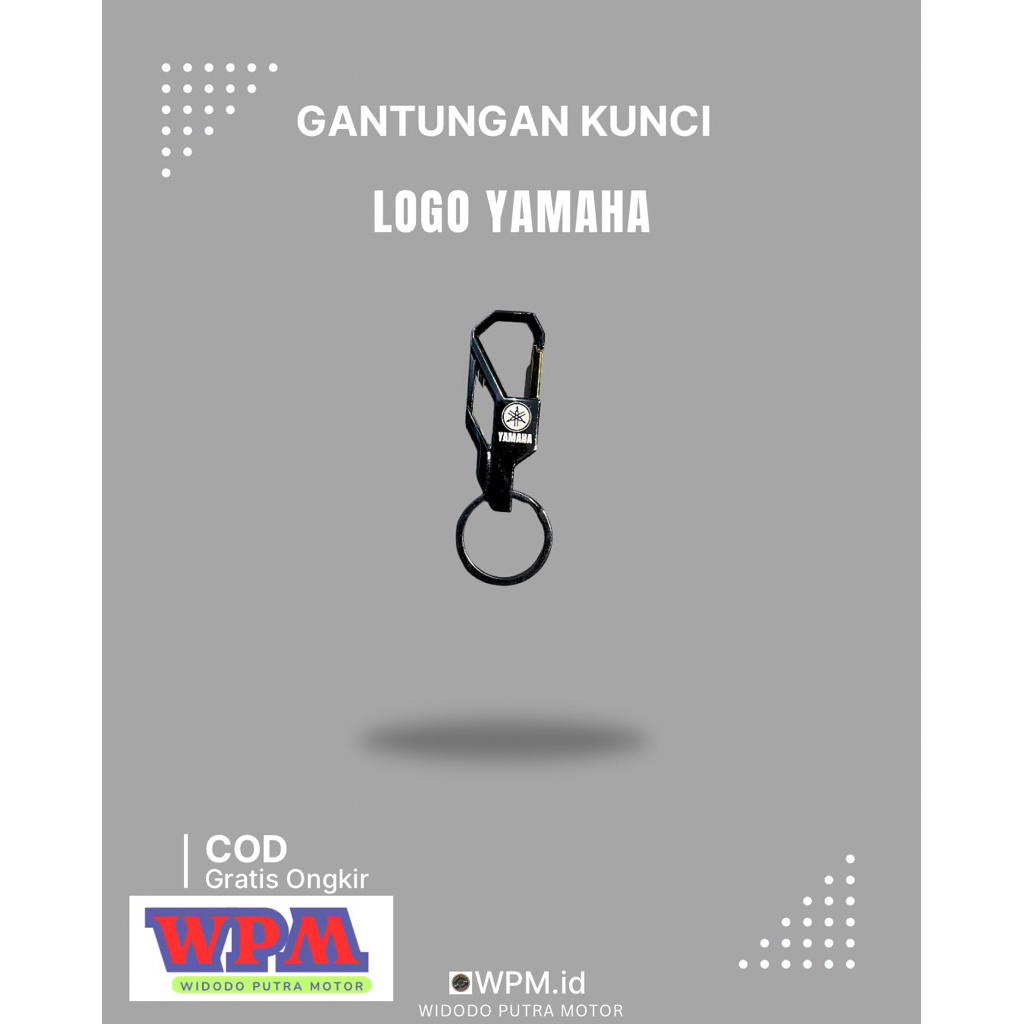 Gantungan Kunci Motor Logo Yamaha