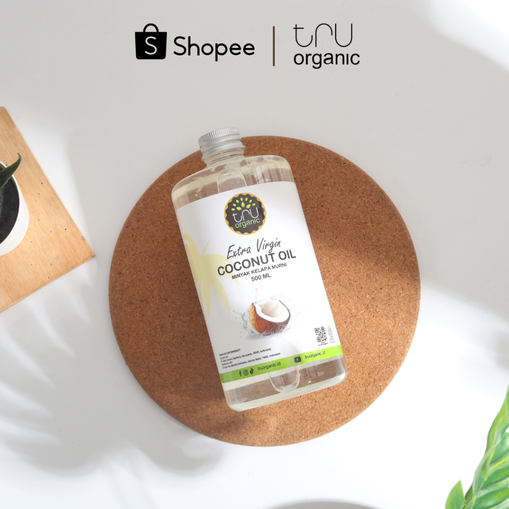 

(500ml) TRU Organic Pure Extra Virgin Coconut Oil - VCO Minyak Kelapa Murni