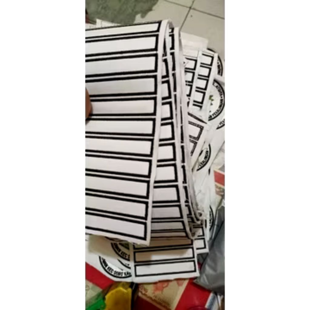 Kotak Kosong Bordir Nama Lokasi