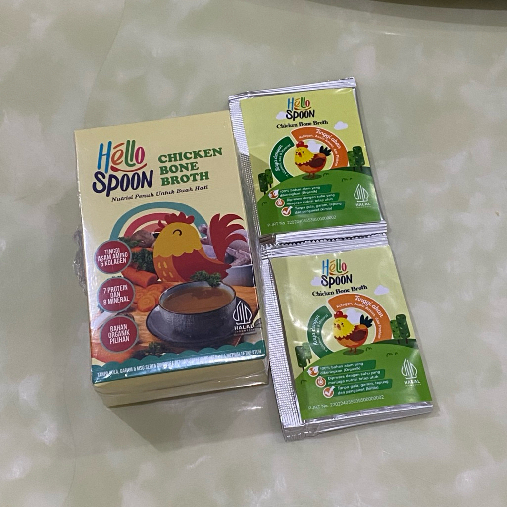 

Hello Spoon Chicken Bone Broth Powder - Kaldu Tulang Ayam