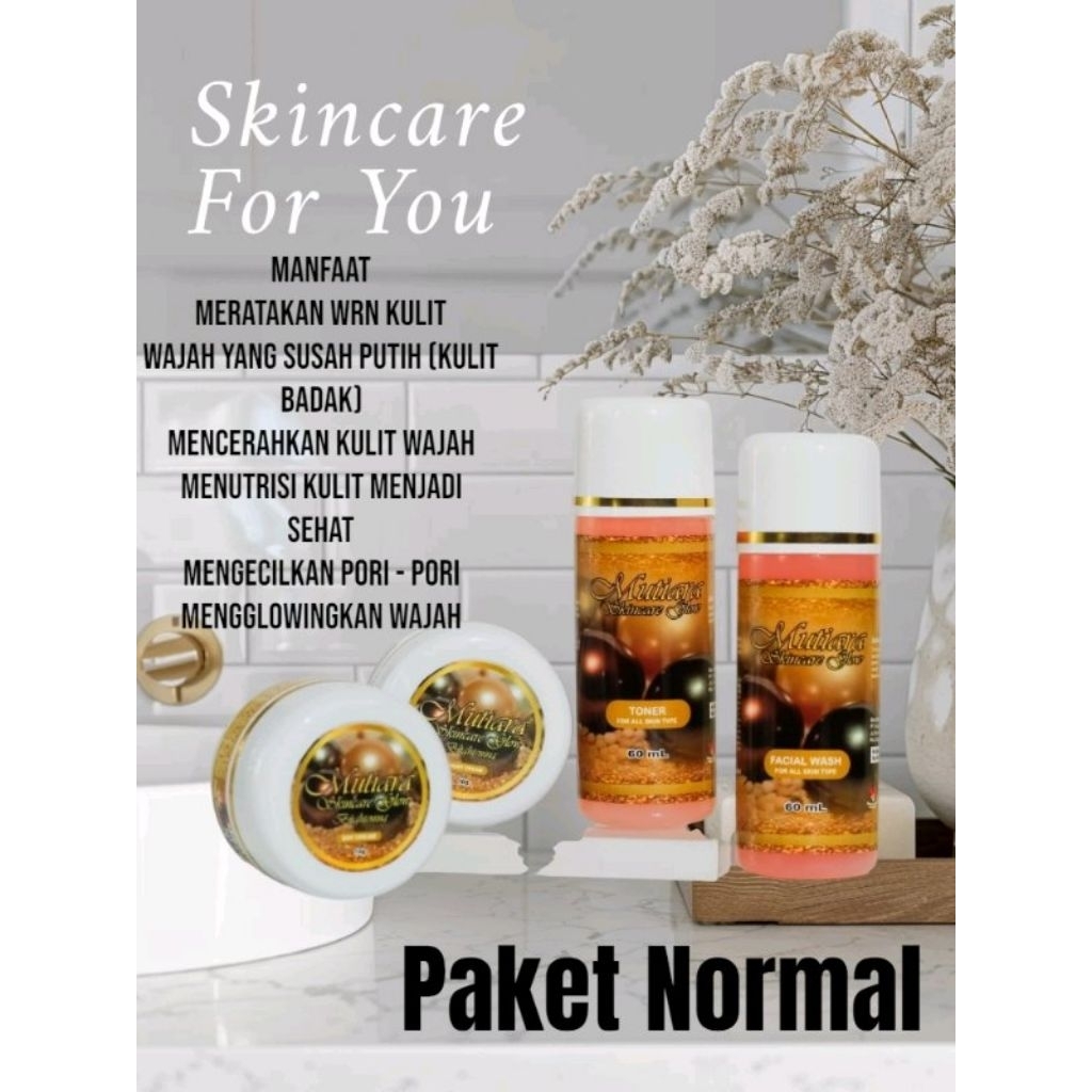 Paket Normal Mutiara Skincare Glow