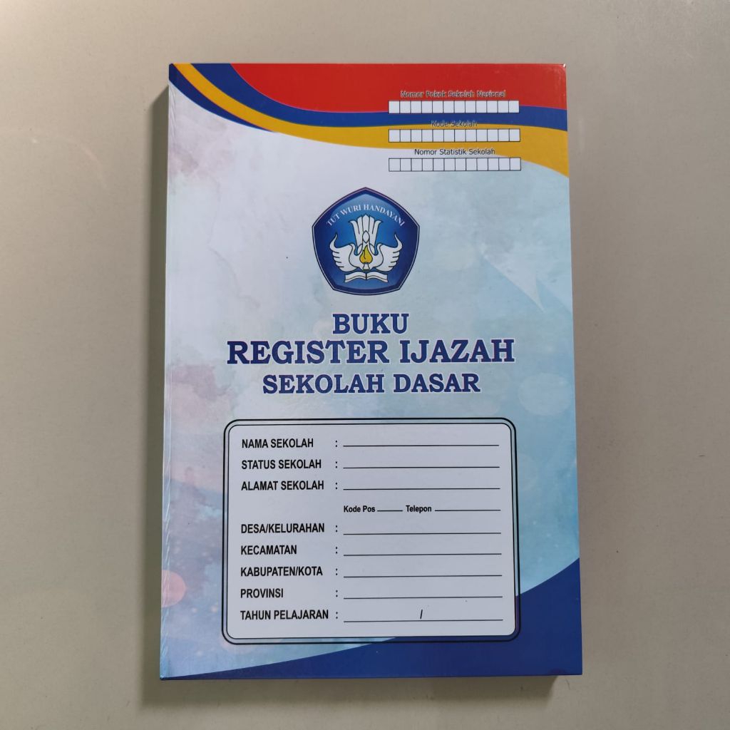 TERBARU BUKU REGISTER IJAZAH SD