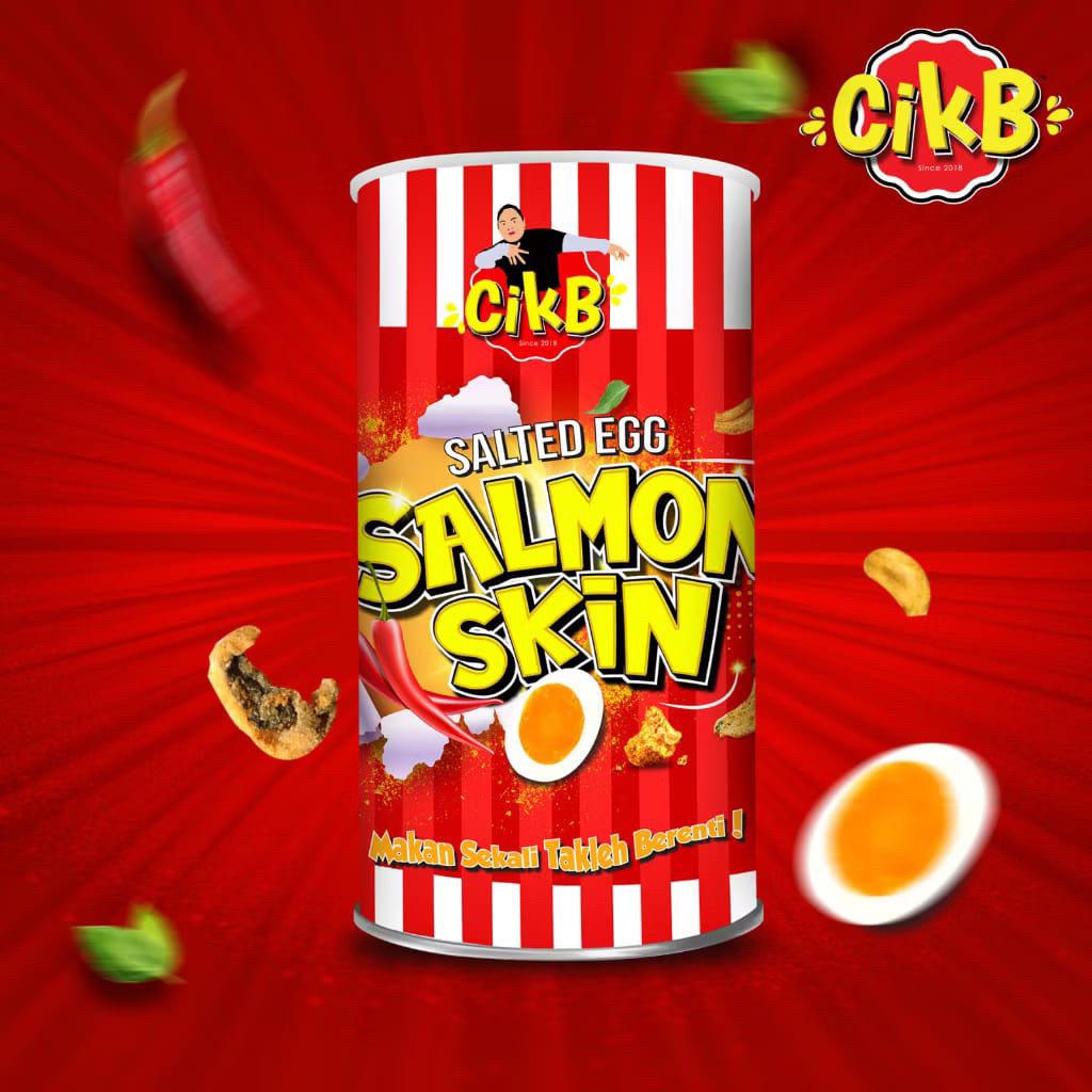 

CIK B Salmon Skin Salted Egg Chip (100% Original Made in Malaysia) 260g