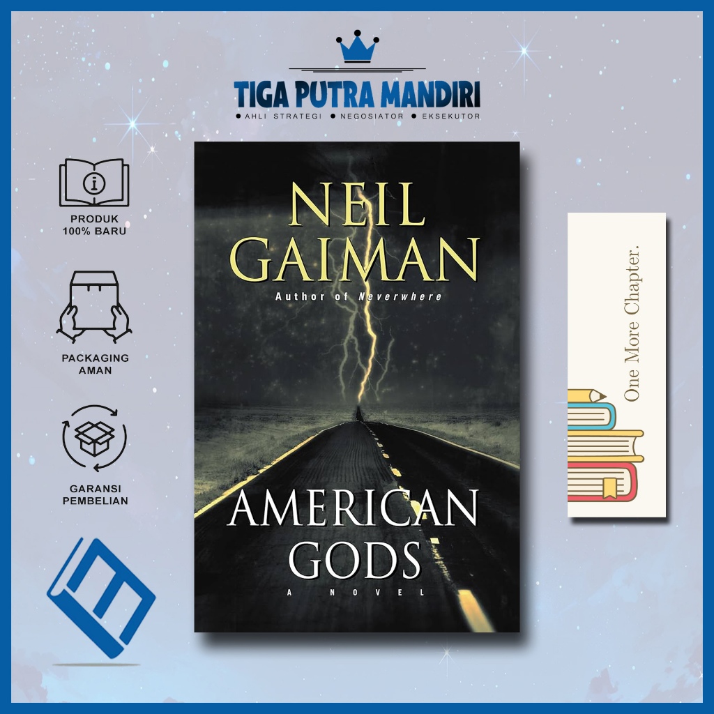 American Gods (American Gods, #1) by Neil Gaiman (English)