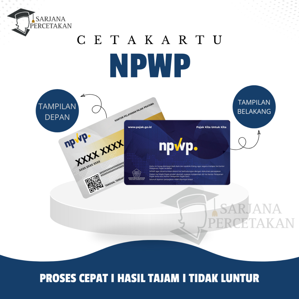 

cetak npwp satu hari jadi tahan air