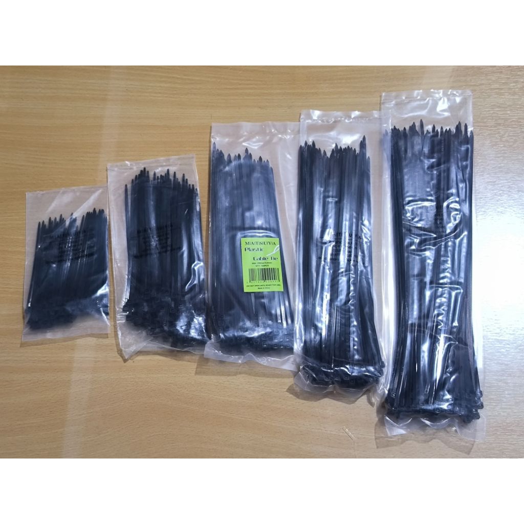 

Hitam - Kabel Ties / Kabel Tie / Cable Tis / Kabel Tis / Nylon Cable Tie ( 2,5mm - 3,6mm) x 10cm - 15cm - 20cm - 25cm - 30cm