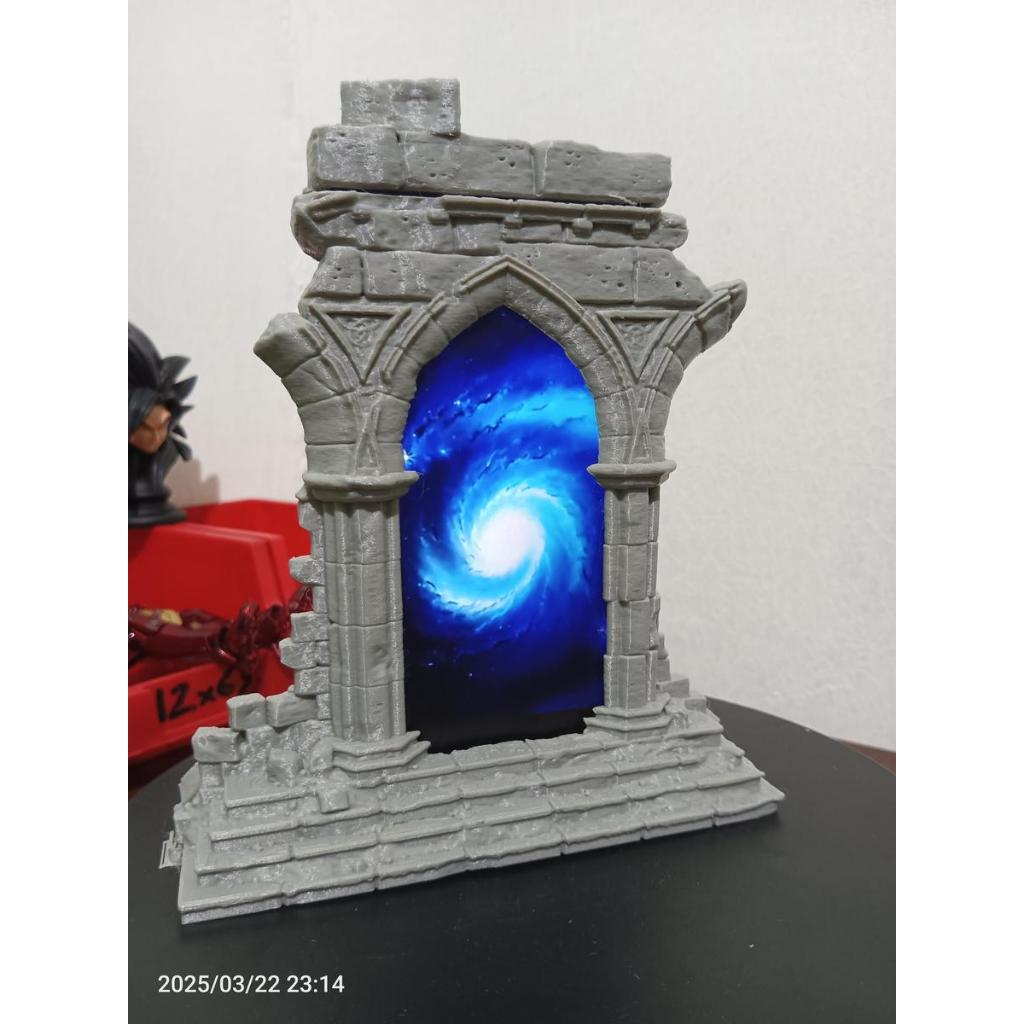 Diorama Gerbang Portal Gate untuk Action Figure Diecast maket miniature