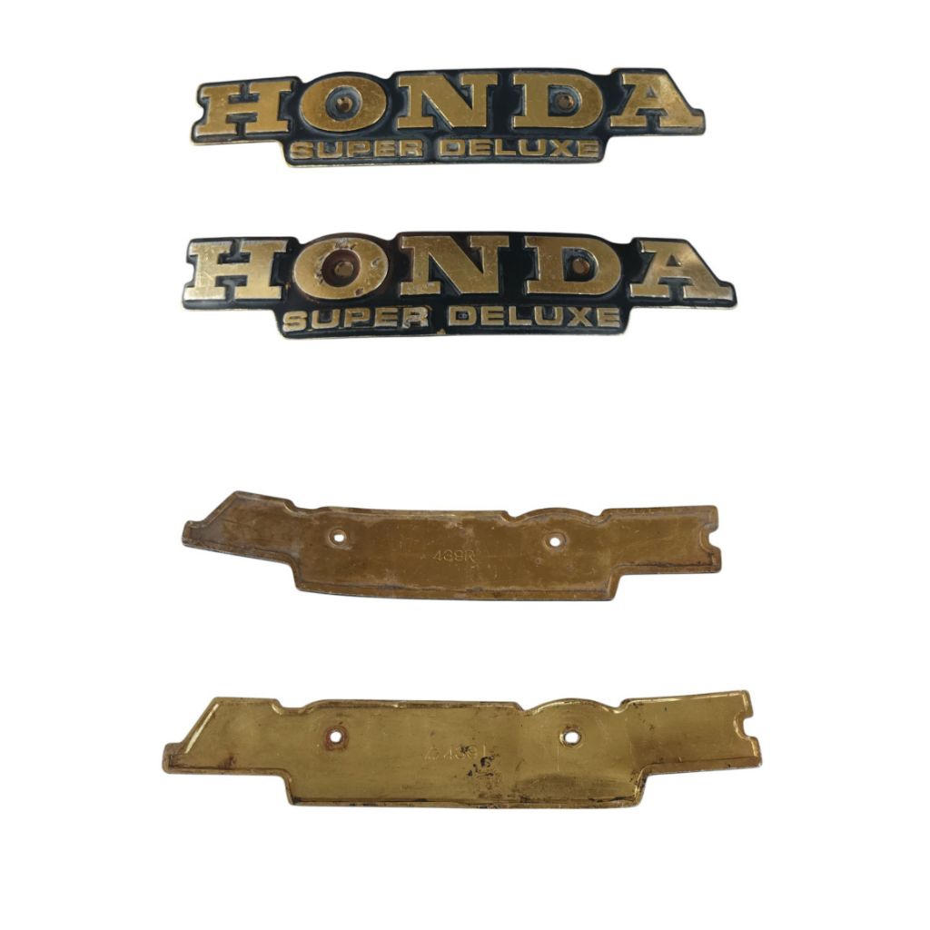 Emblem Simbol logo Tangki Honda gl100 gl125 original emblem tengki tangki gl100 gl 125 original Embl