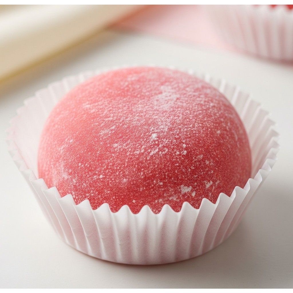 

mochi cokelat strawberry
