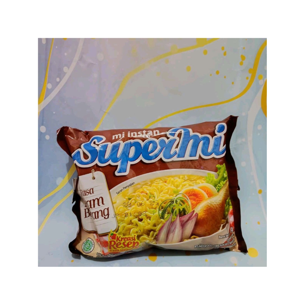 

Supermi Mie Instan Rasa Ayam Bawang