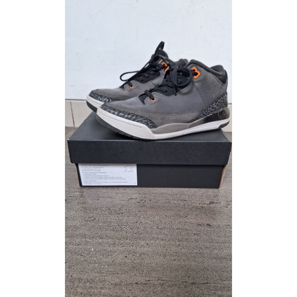 Sepatu Basket Anak Jordan 3 Retro Original