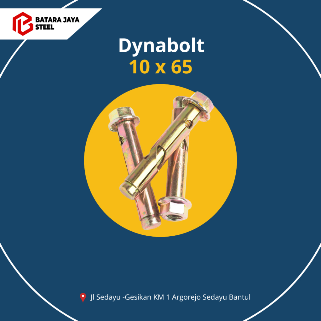 Dynabolt M10 / Baut Beton / Dynabolt M10 x 65