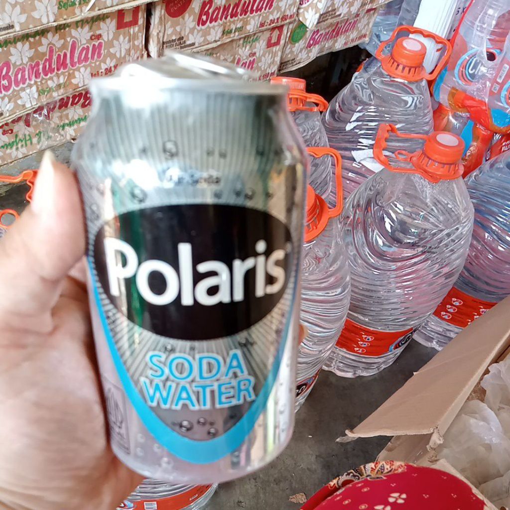 

Polaris Soda Water, 330 ml, rejek penyok