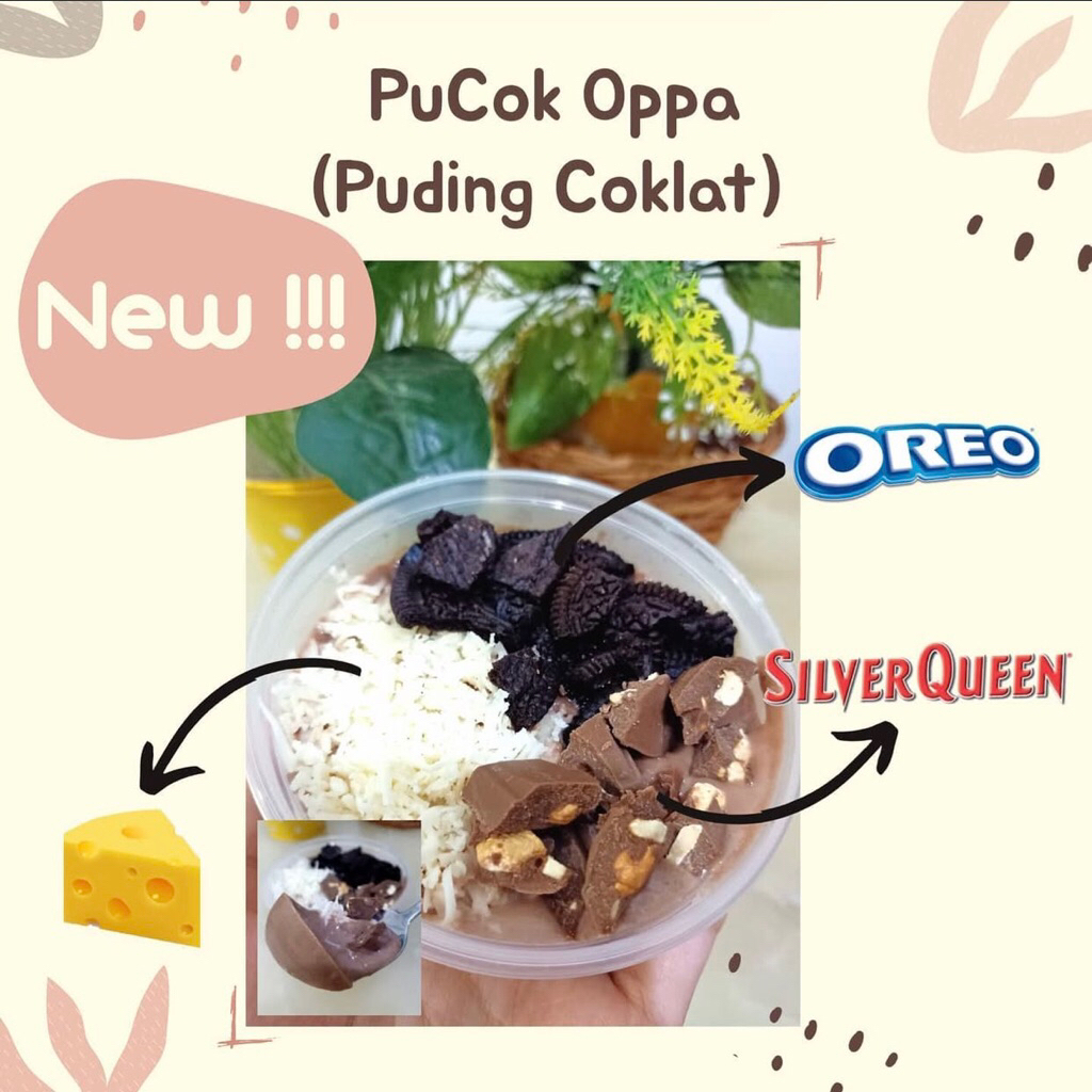 

puding coklat oppa