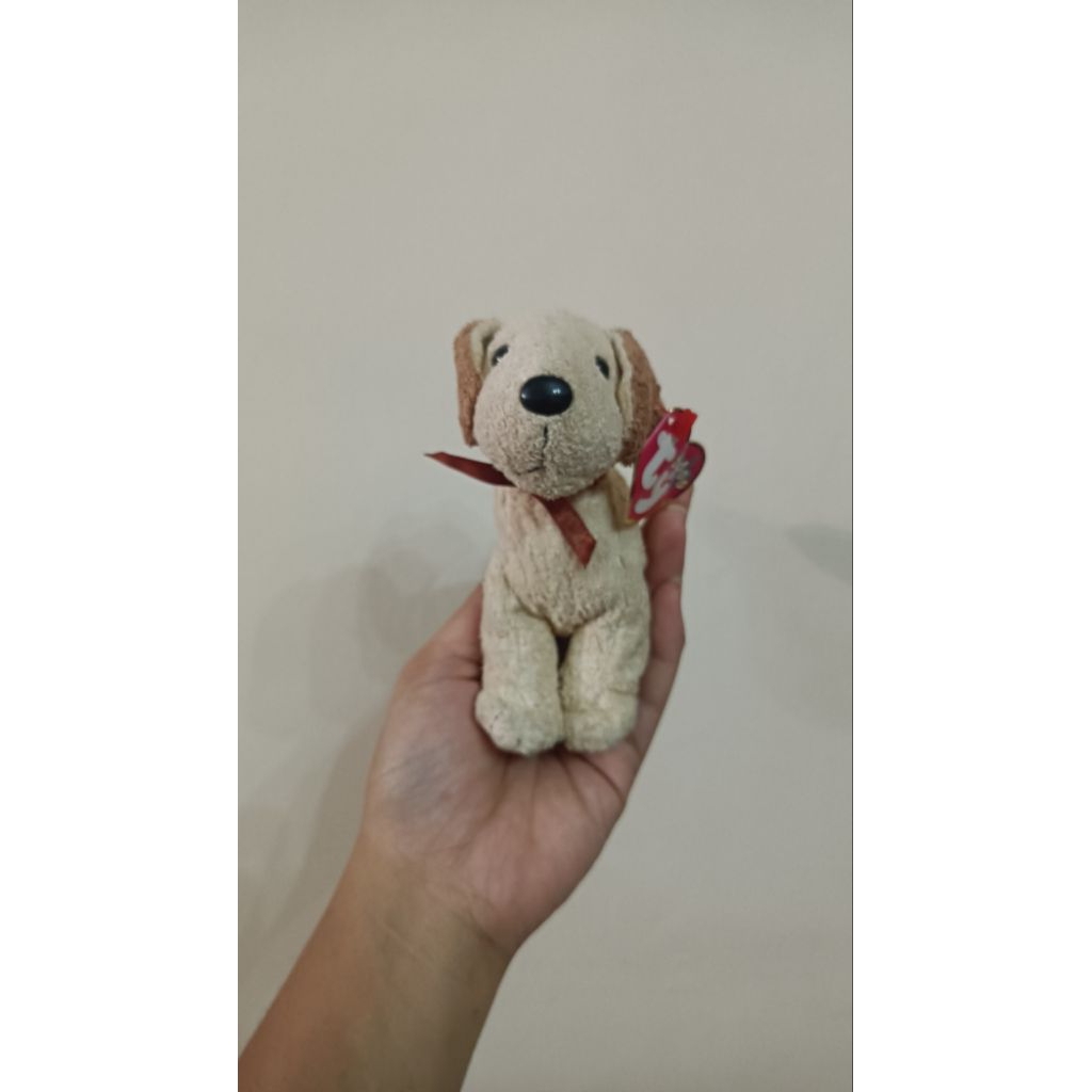 Boneka Bulir Anjing / Guguk / Doggy Rufus Ori TY