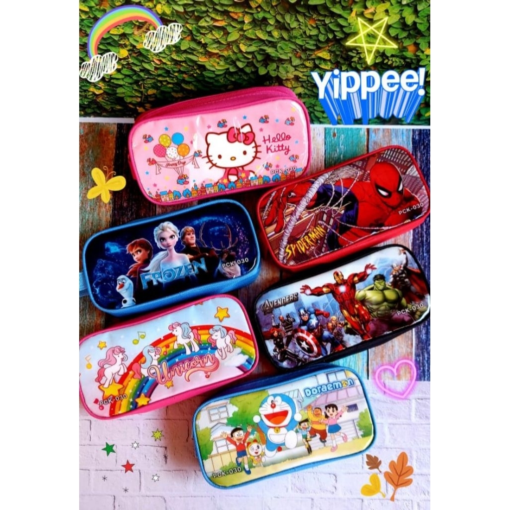 

Tempat Pensil / Dompet Pensil Seleting Fancy Karakter