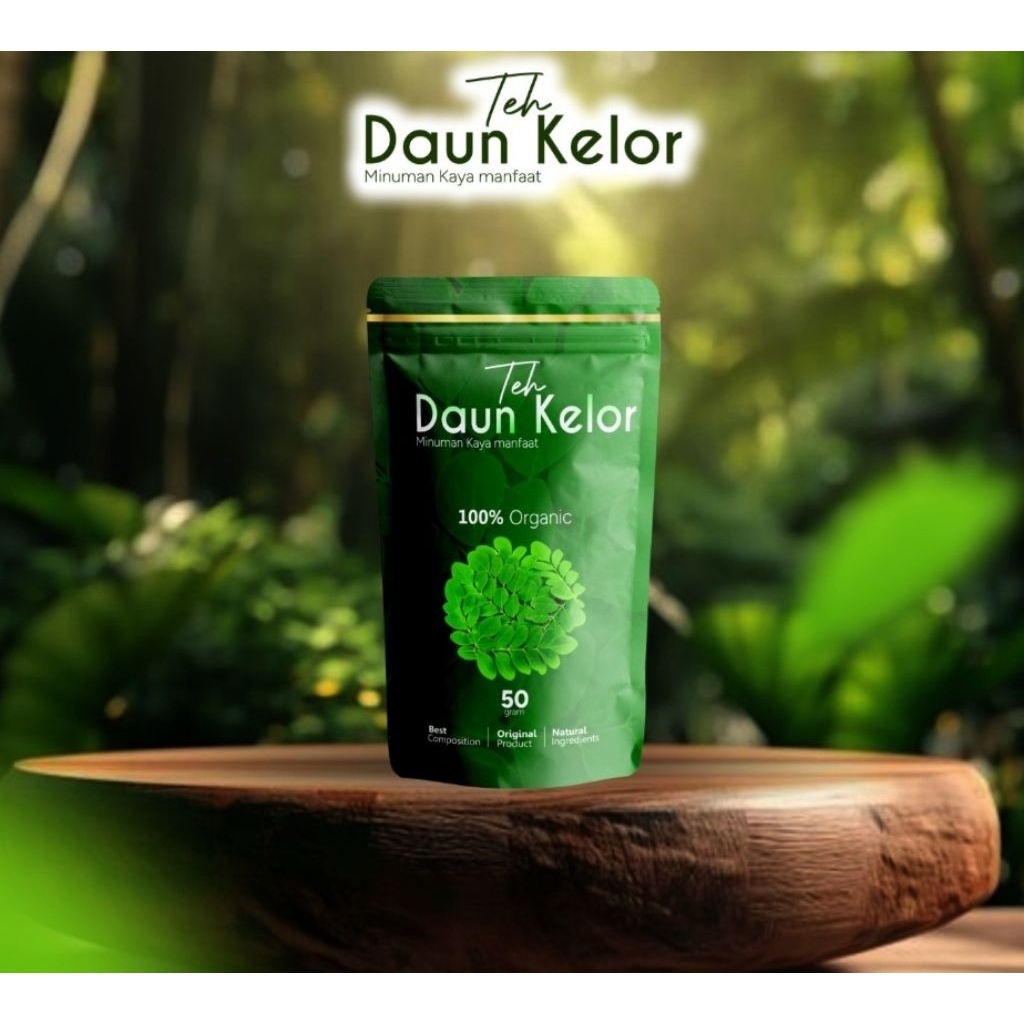

Teh kelor bubuk 50 gram/kelor serbuk super food/serbuk kelor/moringa