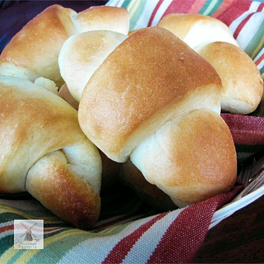 

Super Soft Crescent Bread Rolls with Optional Fillings 6 pcs