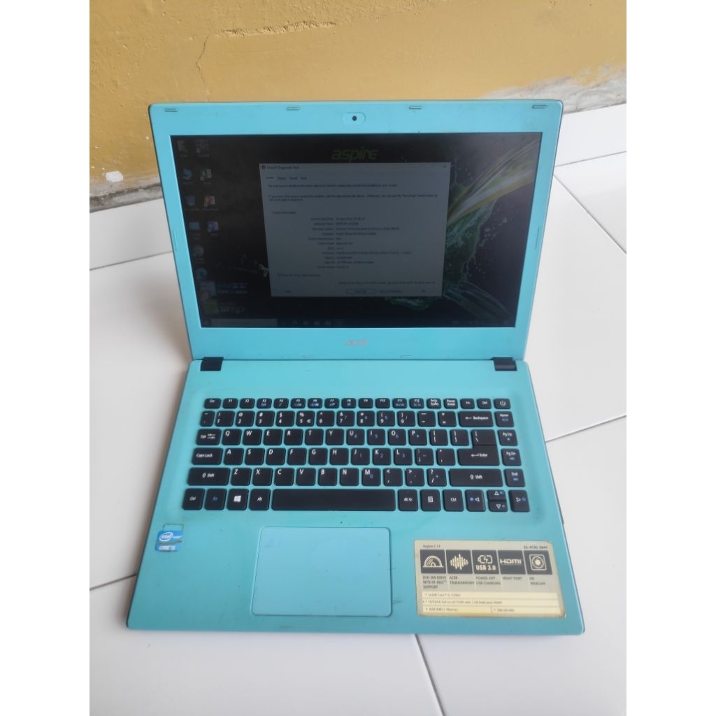 LAPTOP ACER E5-473 CORE I3