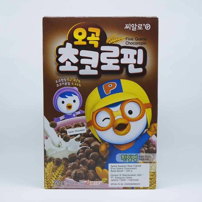 

Sereal pororo five grains chocoropin 220gr