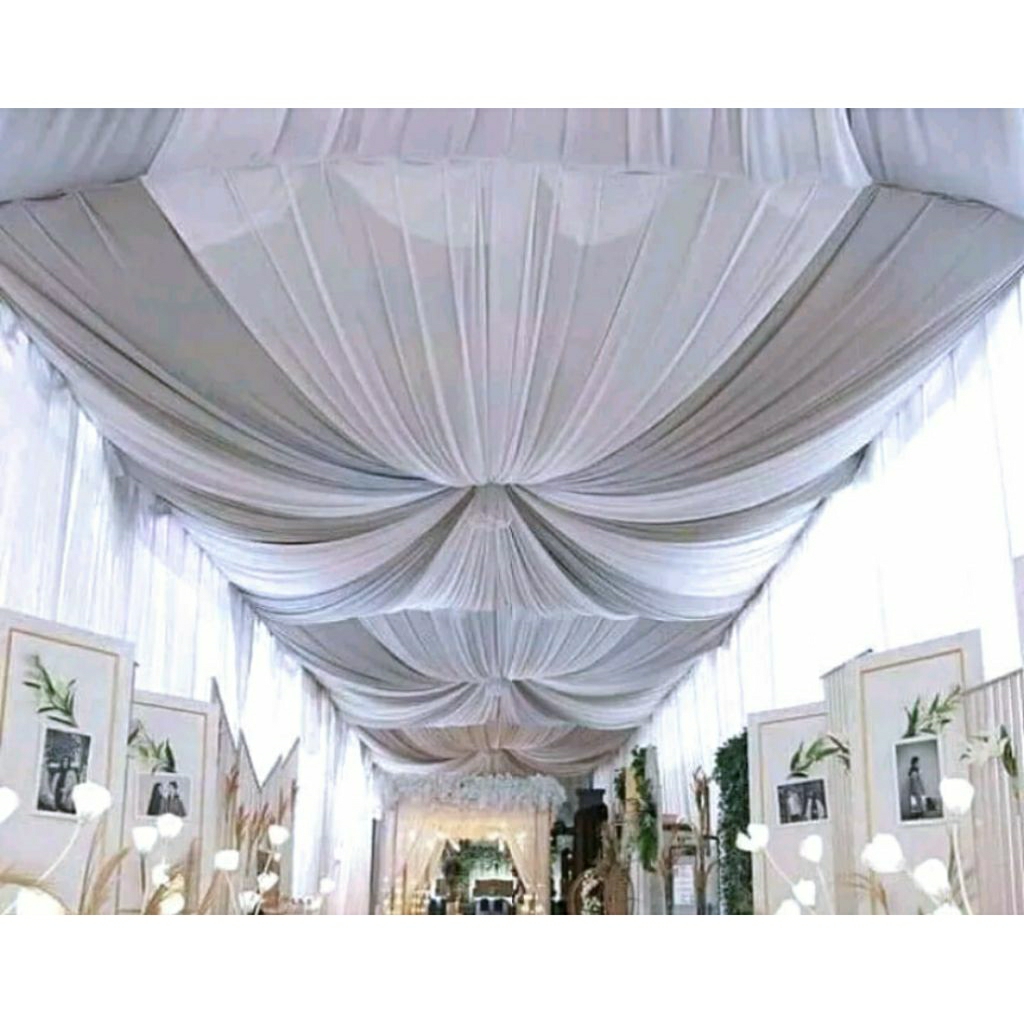Plafon Tenda Model Balon - Plafon Dekor - Plafon Gelembung atau Plafon Tenda Dekorasi Pesta