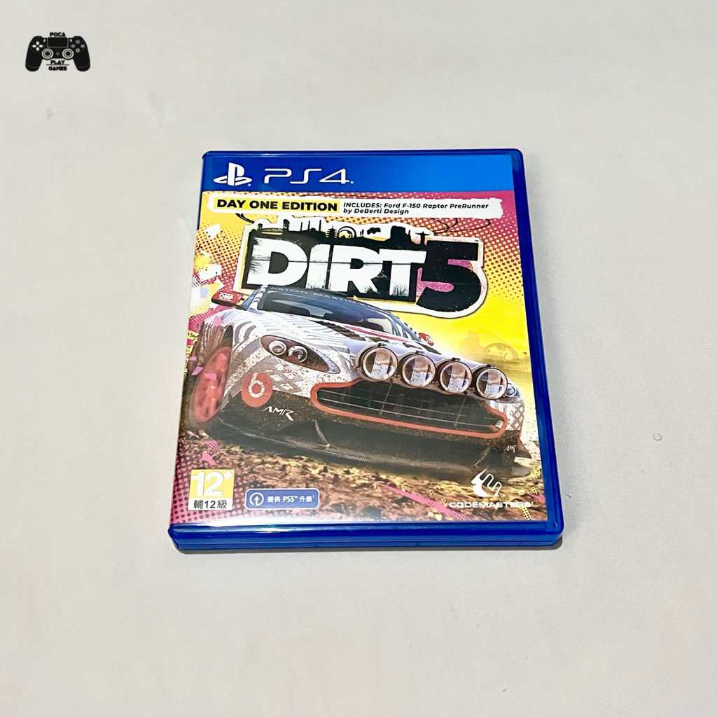 Kaset BD PS4 DIRT 5 - Second / Bekas