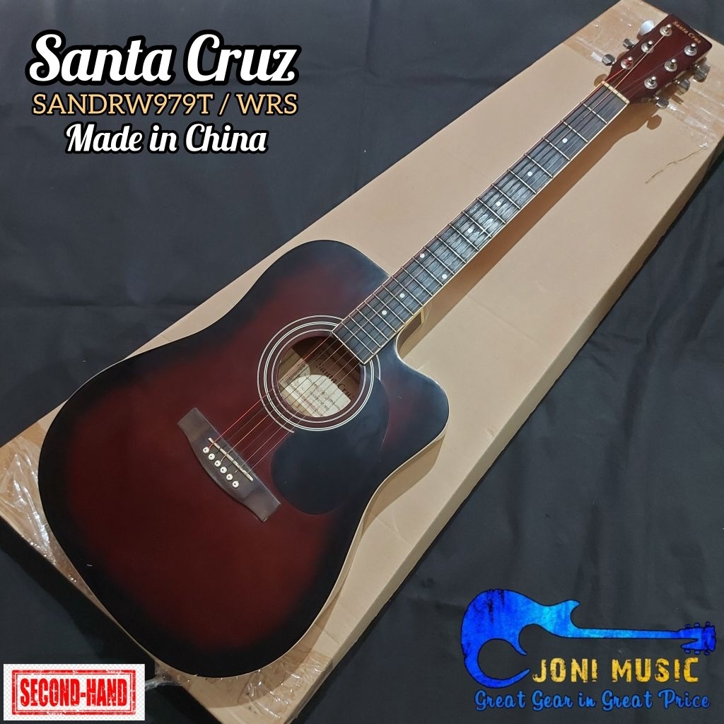 Gitar Akustik Santa Cruz Original