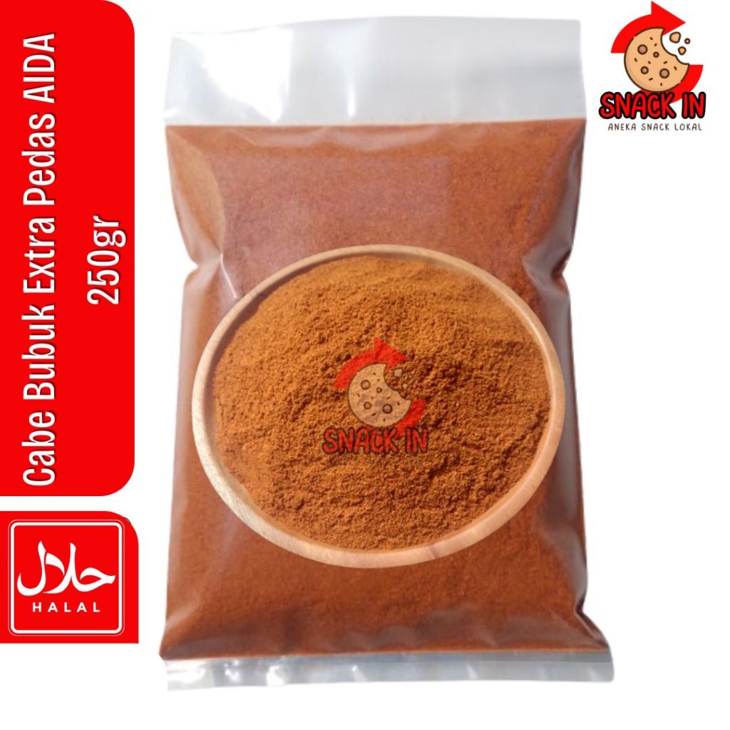 

Cabe Bubuk Extra Pedas AIDA 250gr