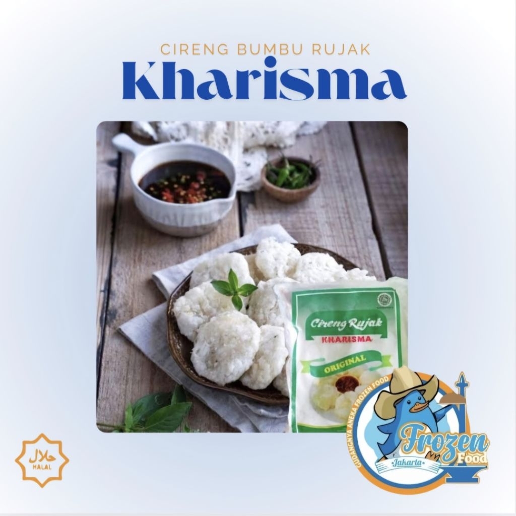 

Kharisma Cireng Bumbu rujak isi 20pcs | WAJIB EXTRA BUBBLEWRAP