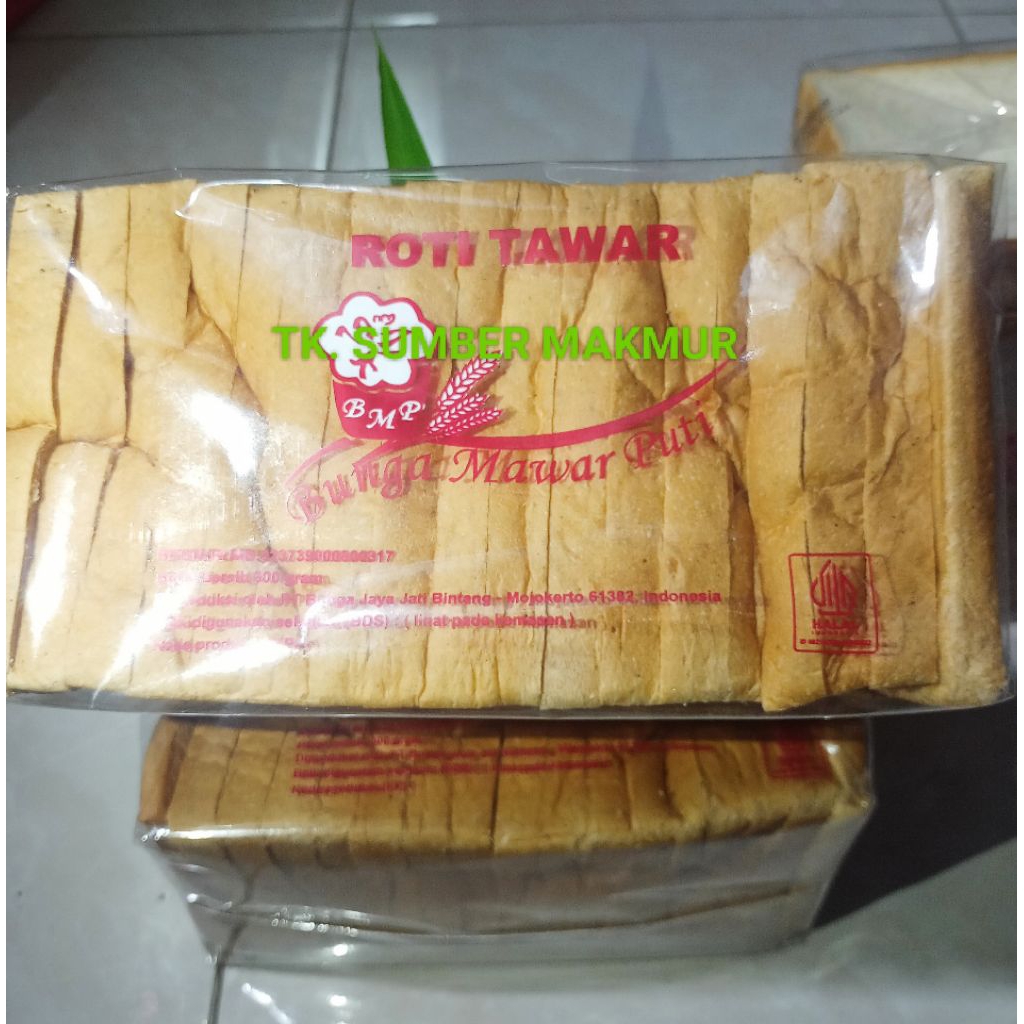 

ROTI TAWAR CAP BUNGA MAWAR PUTIH