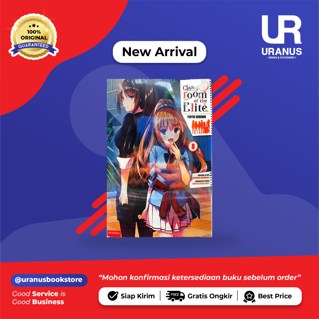 CLASS ROOM OF THE ELITE 8 - PGI - 100% ORI - TOKO BUKU URANUS NGAGEL SURABAYA
