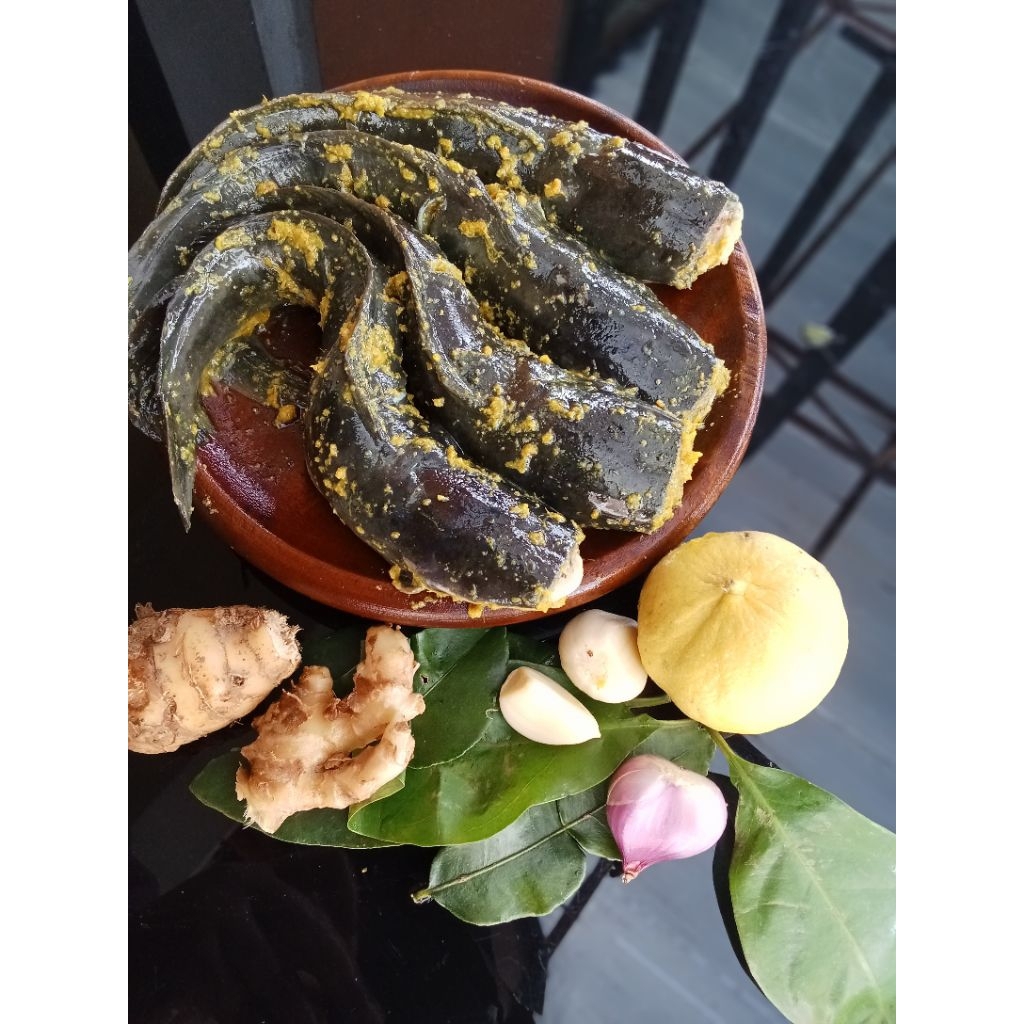 lele Frozen bumbu kuning