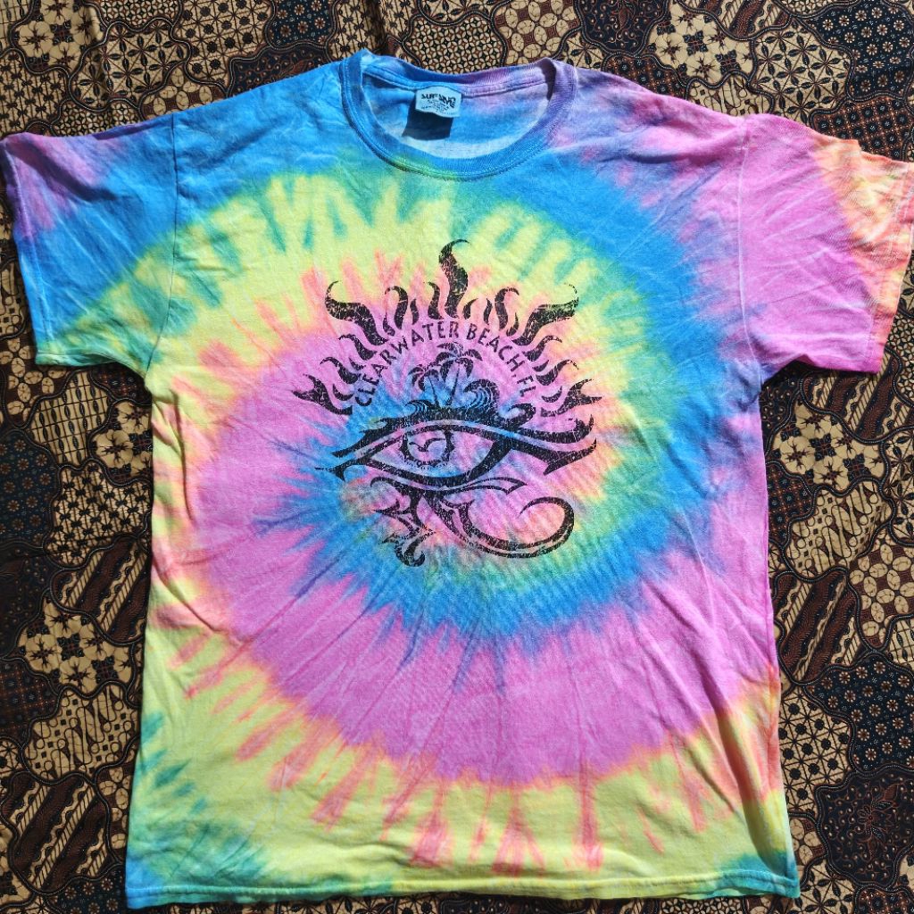 Koas vintage tiedye surfstyle sz L