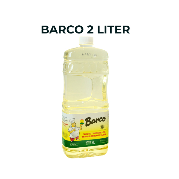 

Barco 2 Liter Botol Minyak Goreng Kelapa