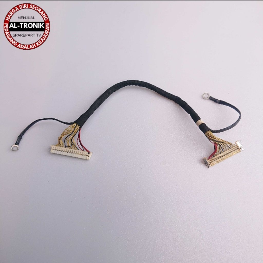 KABEL FLEKSIBEL LVDS TV LCD POLYTRON 24 INCH MODEL PLM 24M51 FLEXIBEL FLEXIBLE POLITRON PLM24M51 PLM