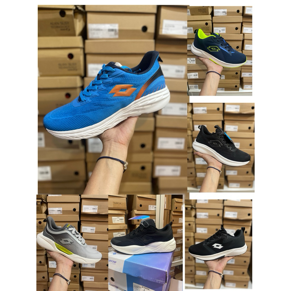 Sepatu Lotto unisex sepatu lari sepatu running
