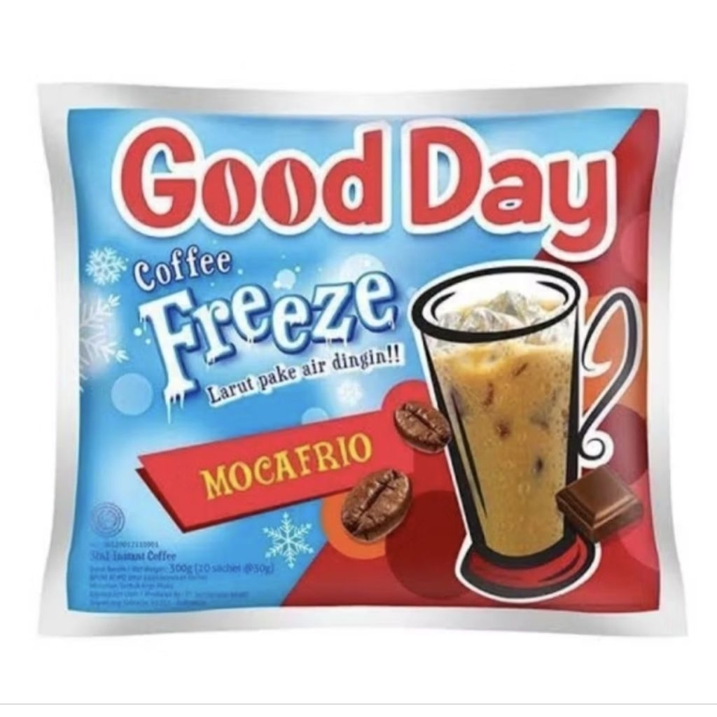 

KOPI Good day FREEZE Mocafrio all variant 30gRENCENG(ISI 10)