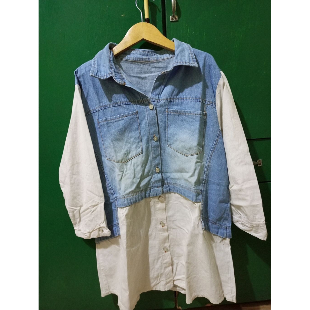 Preloved kemeja bahan Levis tangan katun