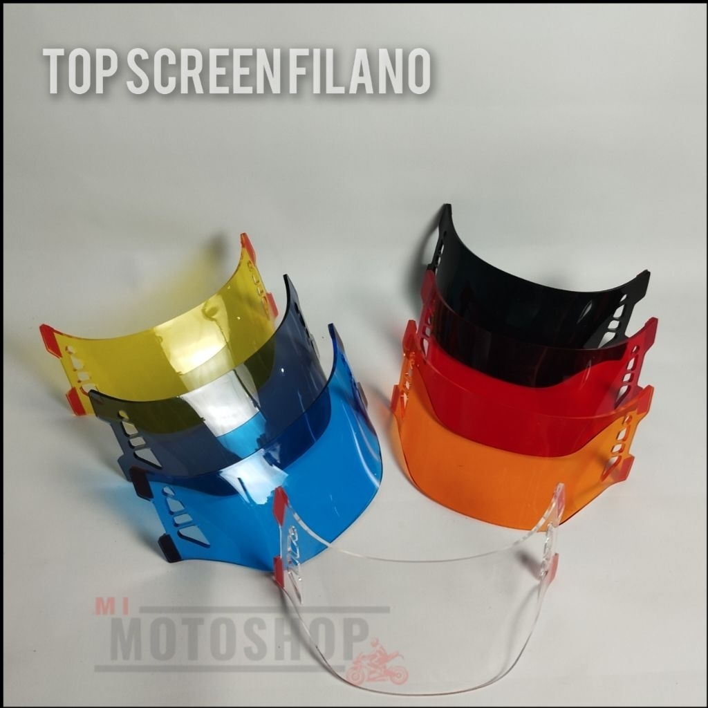Visor Filano, top screen yamaha filano, batok filano, aksesoris motor yamaha filano