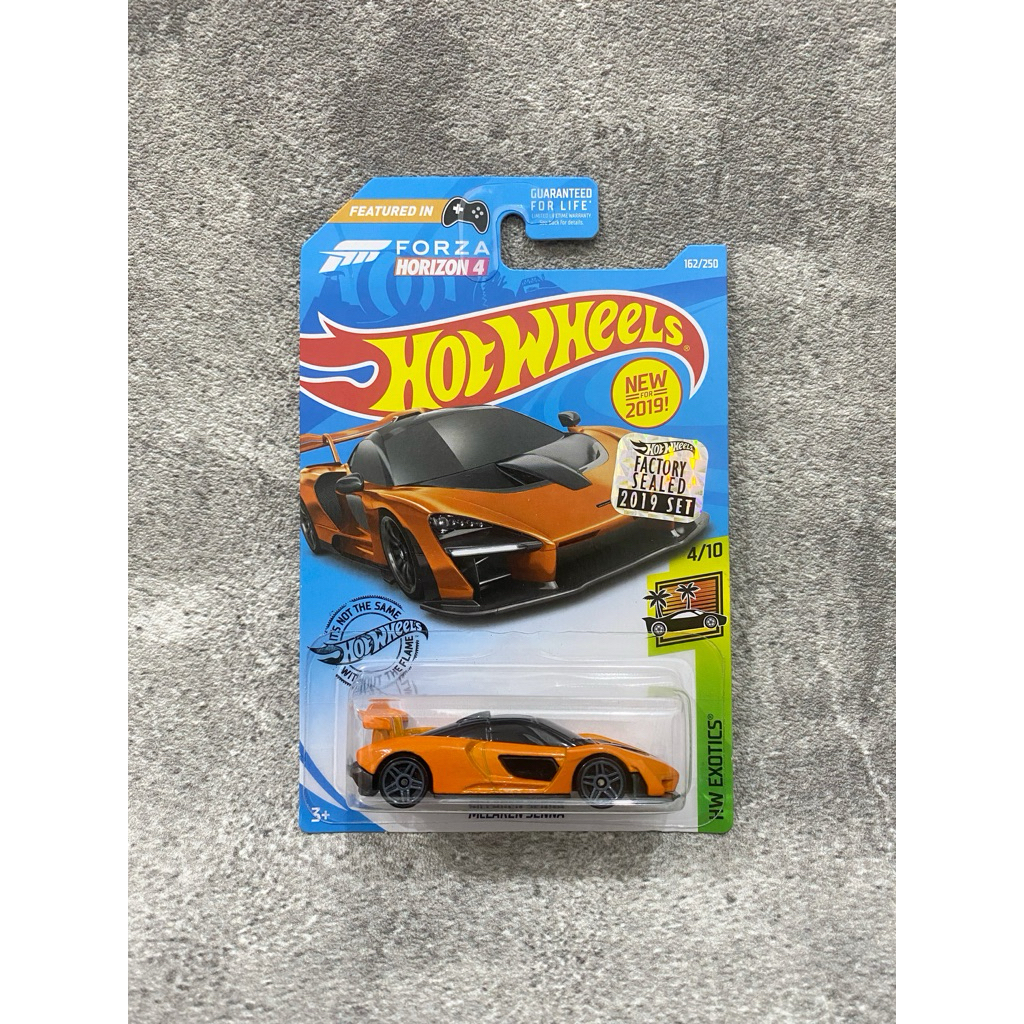 Hot Wheels McLaren Senna Orange Factory Sealed FS (HW Exotics 2019)