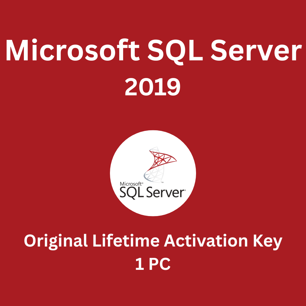 MS SQL Server 2019 | 2017 | 2016 | 2014 Lisensi Original Lifetime