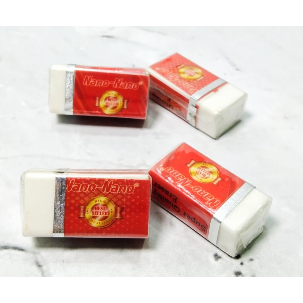 

PENGHAPUS PUTIH NANO-NANO / STIP PUTIH NANO-NANO / ERASER PUTIH - NANO-NANO
